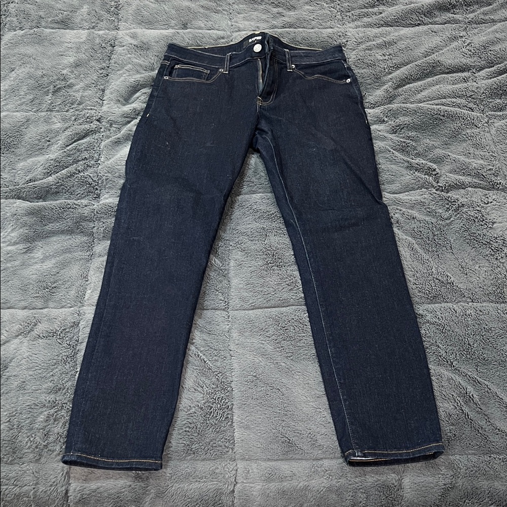 Express Dark Blue Men's Slim Jeans
